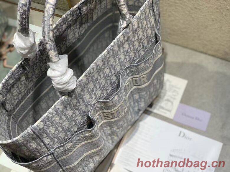 DIOR Beach Bag CANVAS C0175 GREY