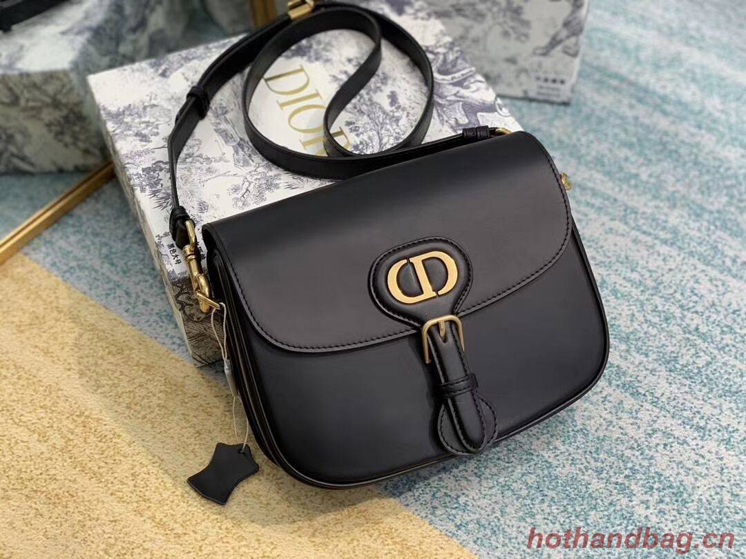 MEDIUM DIOR BOBBY BAG Box Calfskin M9319 black