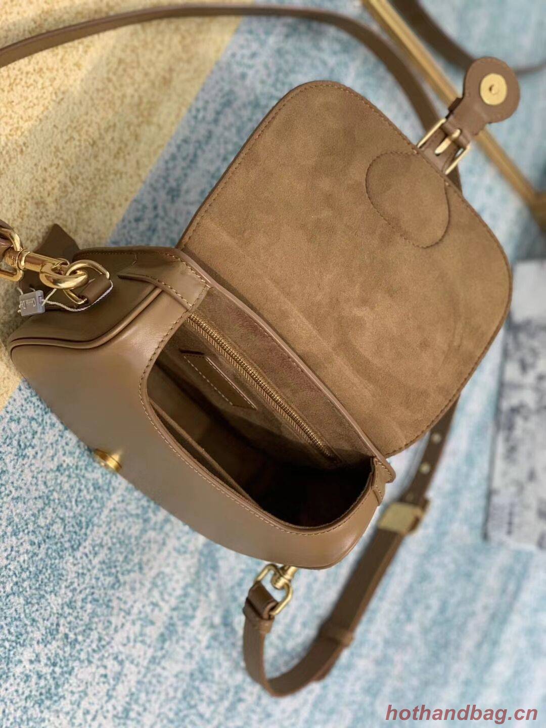 Dior SOFT CALFSKIN BAG small C0319 Caramel