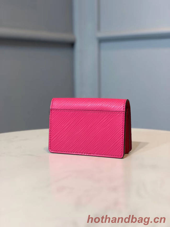 Louis vuitton original TWIST MULTICARTES card holder M68681 rose