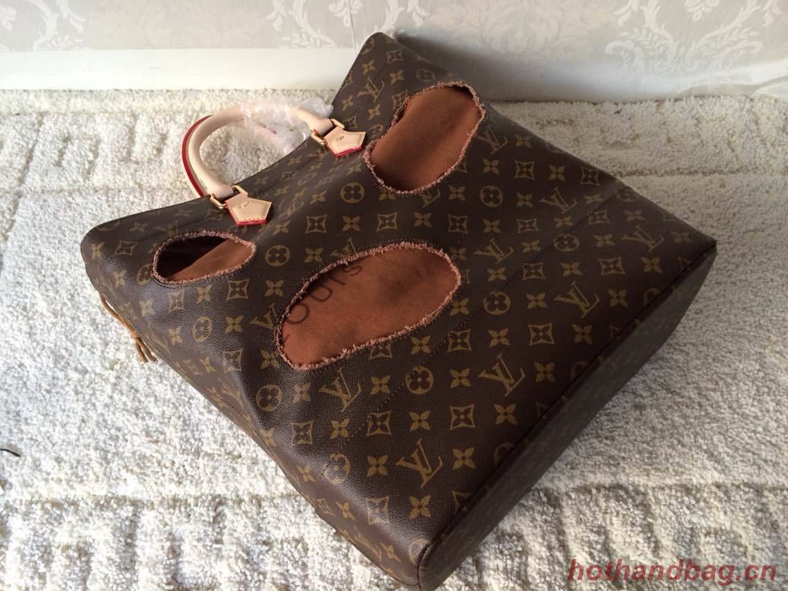 Louis Vuitton Original Leather Monogram canvas BAG WITH HOLES REI KAWAKUBO M40279