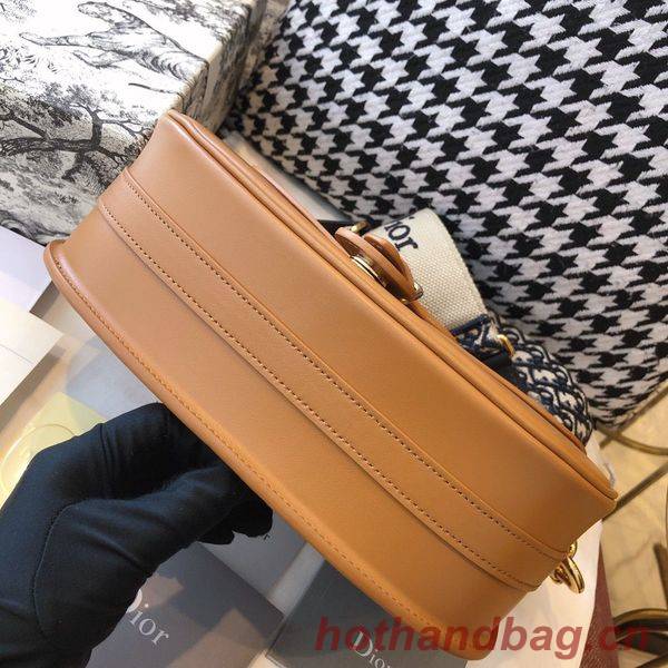 MEDIUM DIOR BOBBY BAG Box Calfskin M9319 Caramel