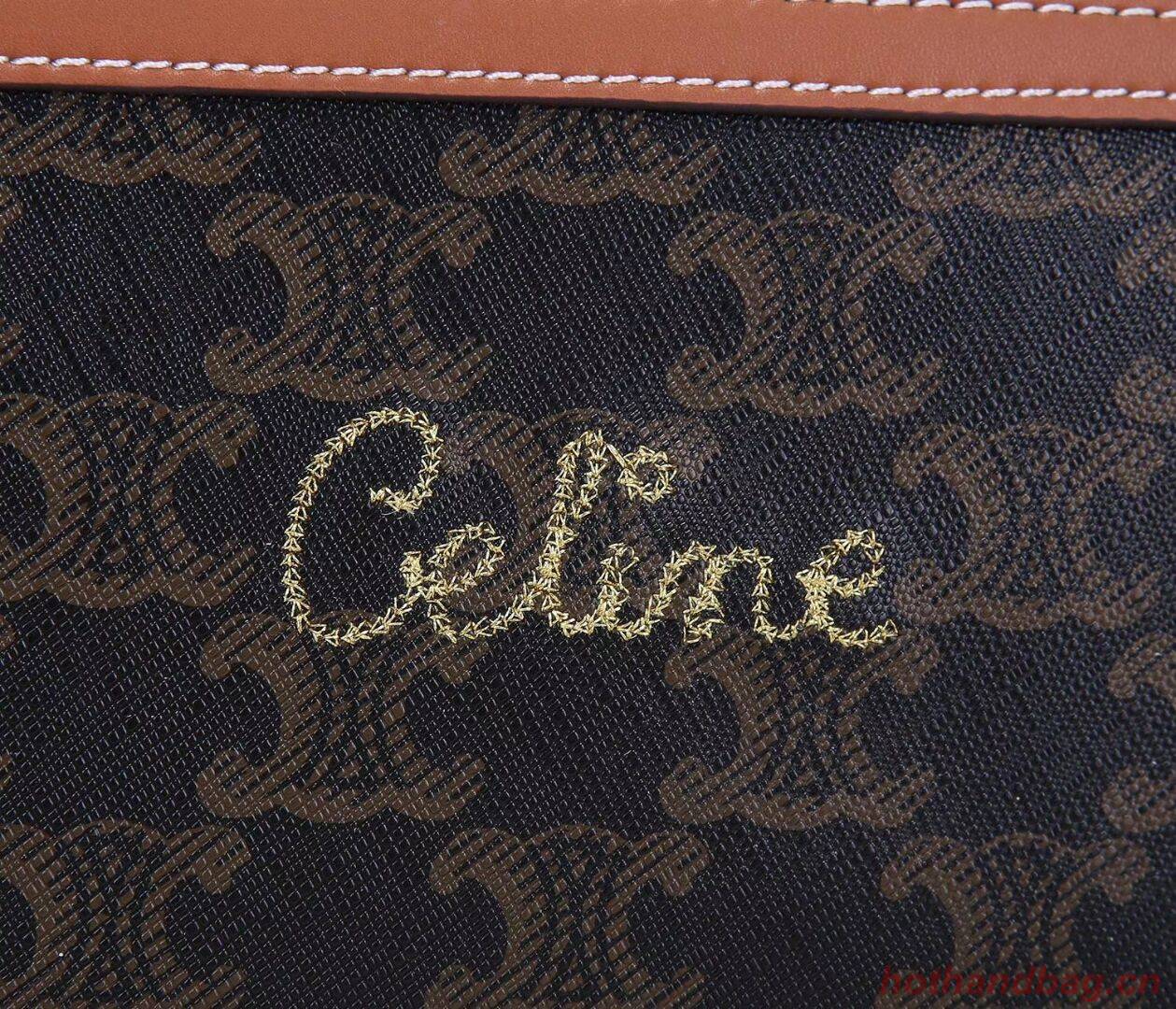 Celine COATED CANVAS CL00382 brown