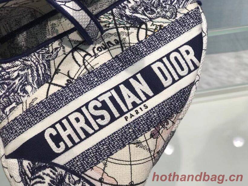 SADDLE BAG Dior Embroidery D2456E