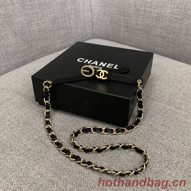 Chanel Original Calf Leather 2.0CM 3600 black