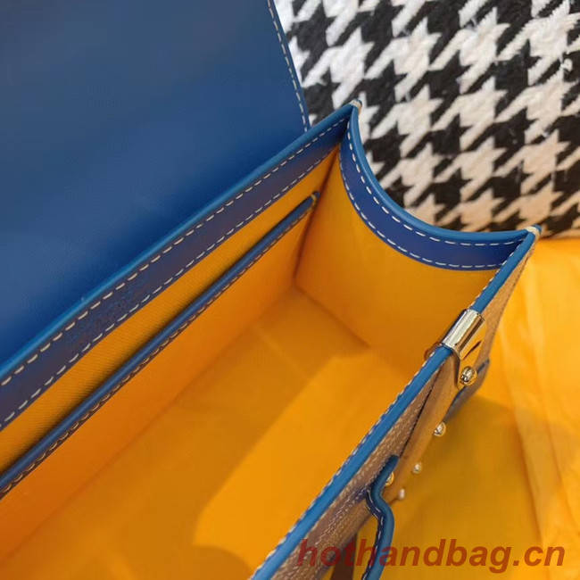 Goyard mini saigon tote bag 55632 blue