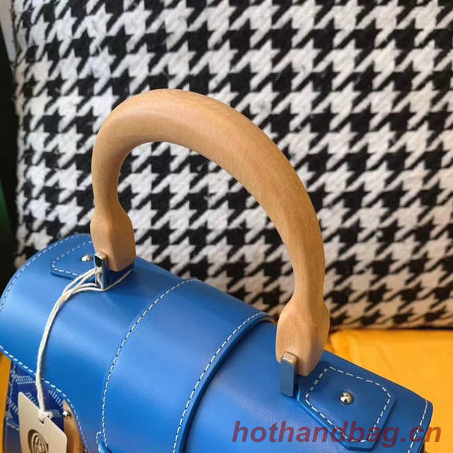 Goyard mini saigon tote bag 55632 blue