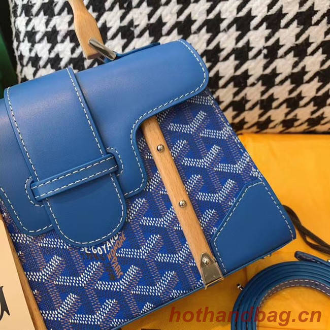 Goyard mini saigon tote bag 55632 blue