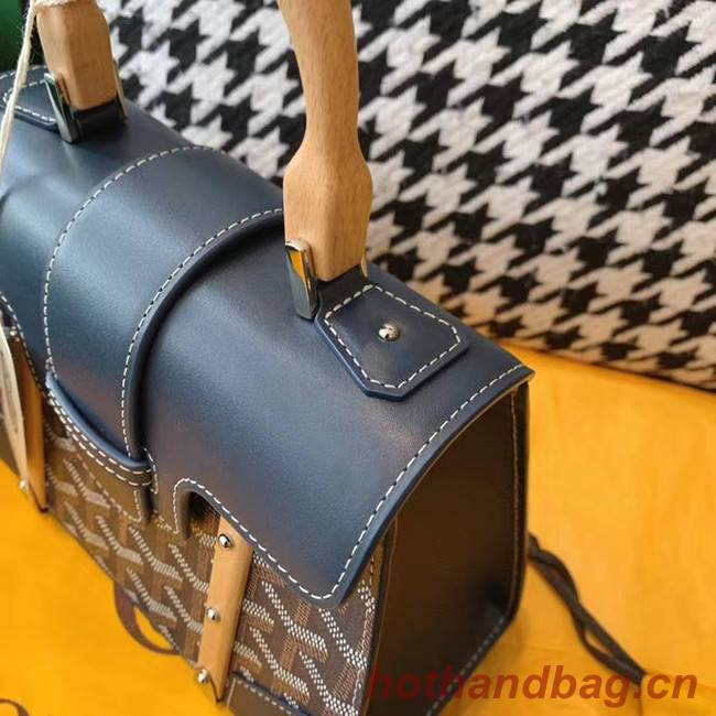 Goyard mini saigon tote bag 55632 dark blue