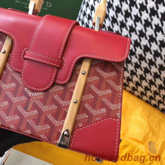 Goyard mini saigon tote bag 55632 red