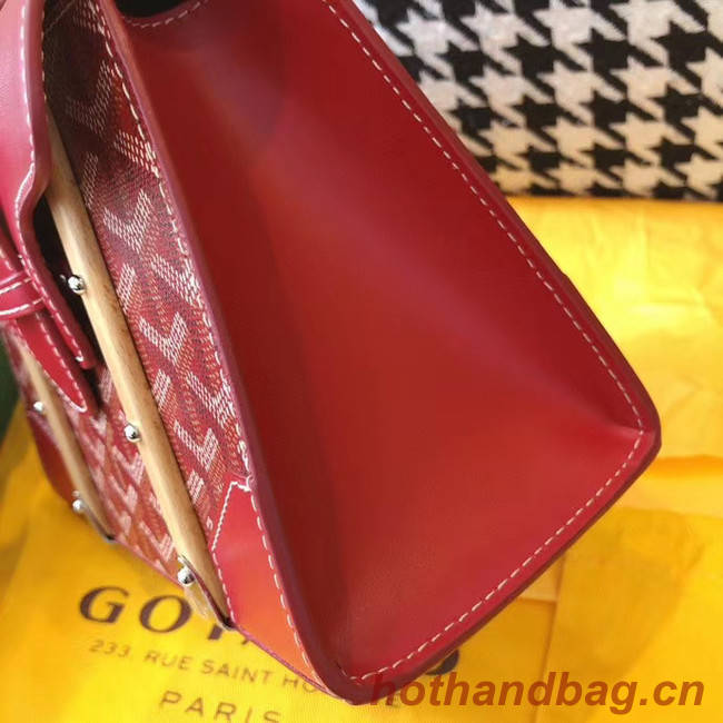 Goyard mini saigon tote bag 55632 red