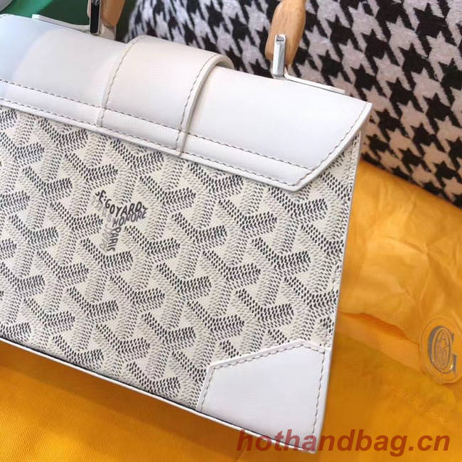 Goyard mini saigon tote bag 55632 white