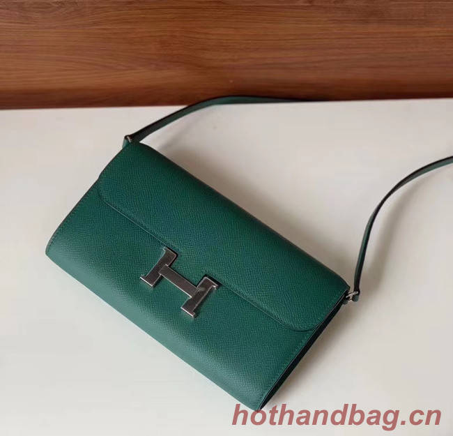 Hermes Constance to go mini Bag H4088 blackish green