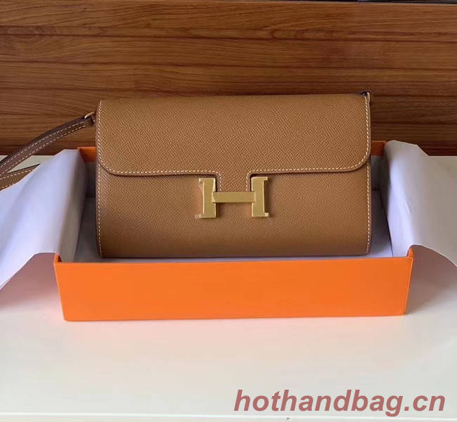 Hermes Constance to go mini Bag H4088 brown