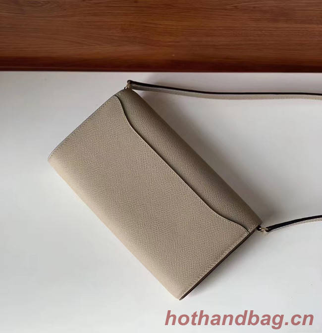 Hermes Constance to go mini Bag H4088 light grey