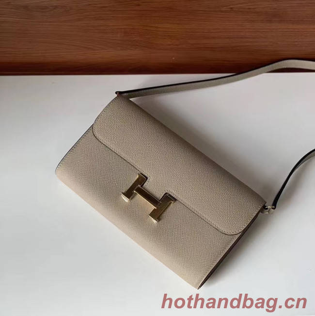 Hermes Constance to go mini Bag H4088 light grey