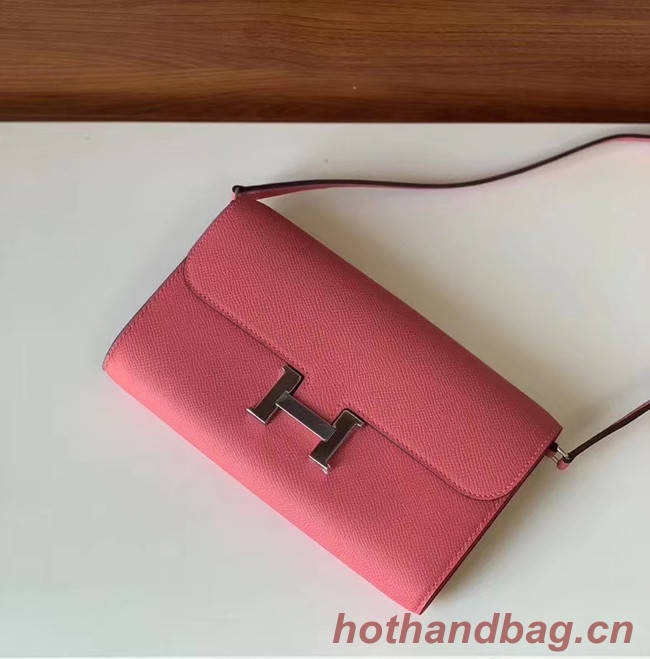 Hermes Constance to go mini Bag H4088 rose