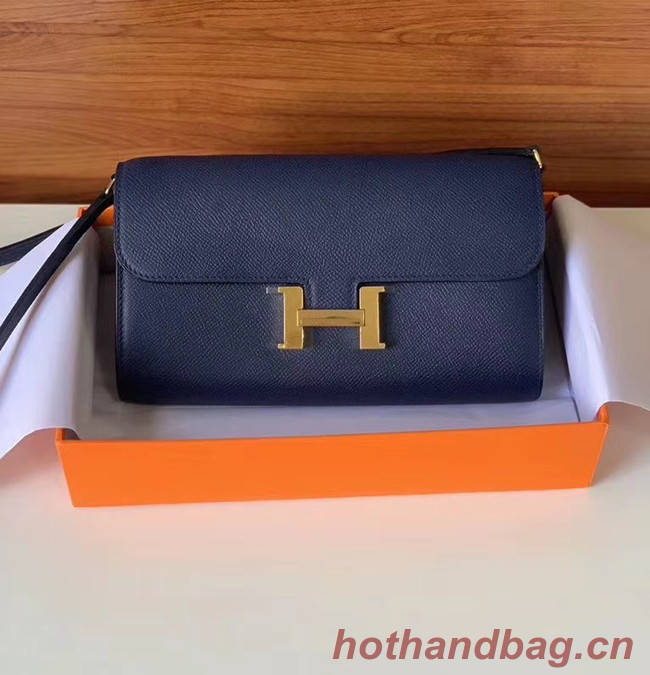 Hermes Constance to go mini Bag H4088 royal blue