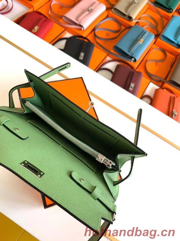 Hermes Original kelly espom leather to go woc Bag H4087 green