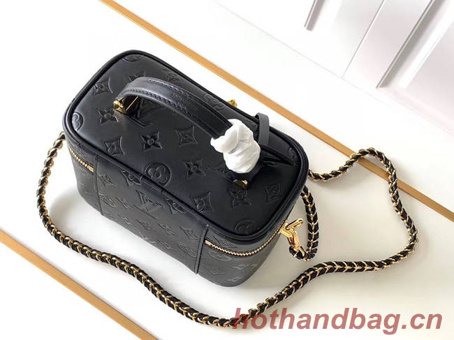 Louis Vuitton Monogram Empreinte Original Leather M44985 Black