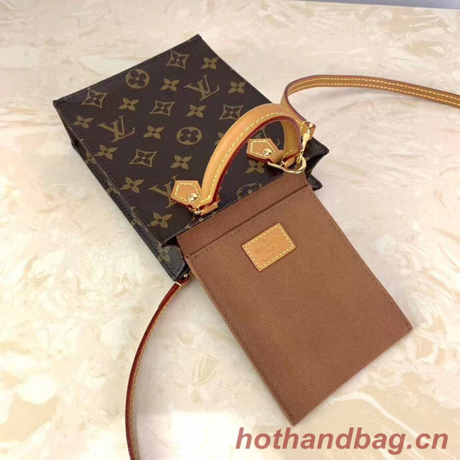 Louis Vuitton Original PETIT SAC PLAT Monogram Canvas M69442-2