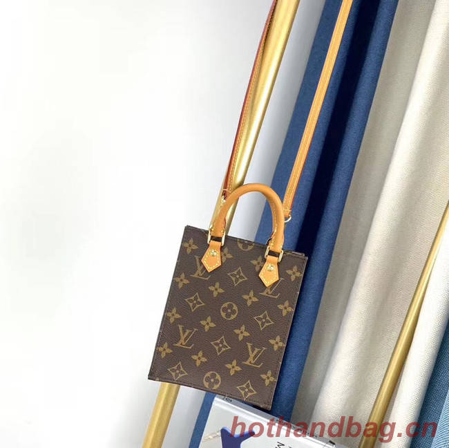 Louis Vuitton Original PETIT SAC PLAT Monogram Canvas M69442-2