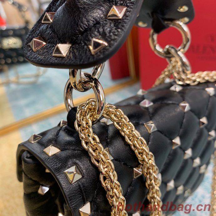 Valentino Garavani Rockstud Spike bag 0126 black