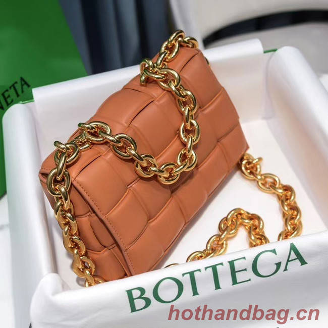 Bottega Veneta THE CHAIN CASSETTE Expedited Delivery 631421 brown