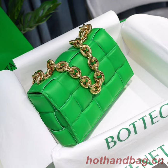 Bottega Veneta THE CHAIN CASSETTE Expedited Delivery 631421 green