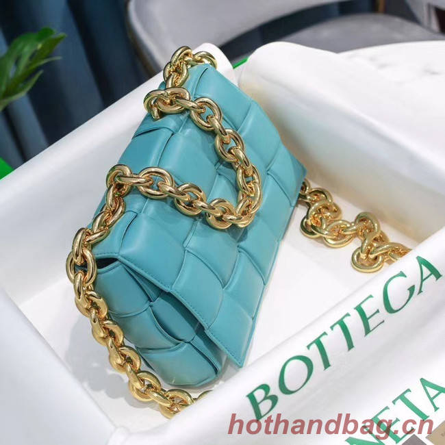 Bottega Veneta THE CHAIN CASSETTE Expedited Delivery 631421 light blue