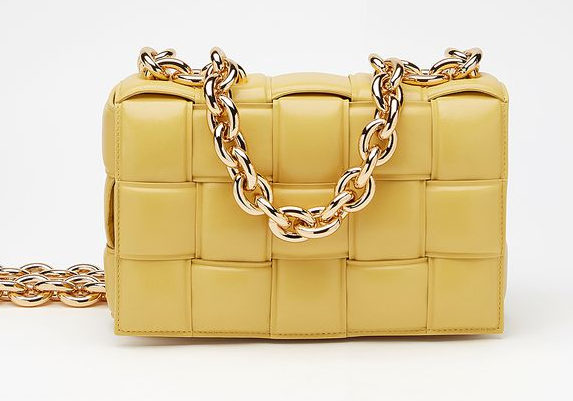 Bottega Veneta THE CHAIN CASSETTE Expedited Delivery 631421 yellow