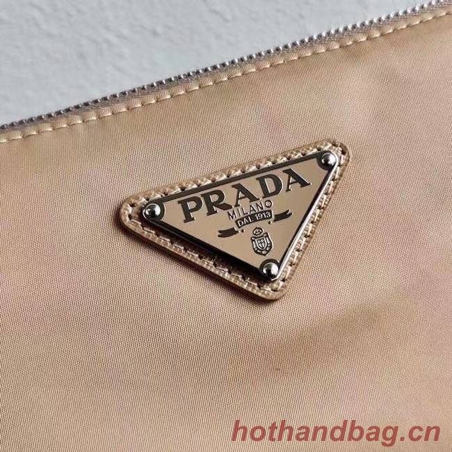 Prada Nylon Re-Edition 2000 Shoulder Bag 1BH046 apricot