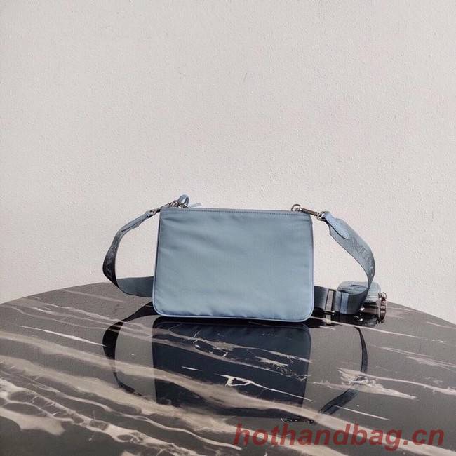 Prada Nylon Re-Edition 2000 Shoulder Bag 1BH046 light blue