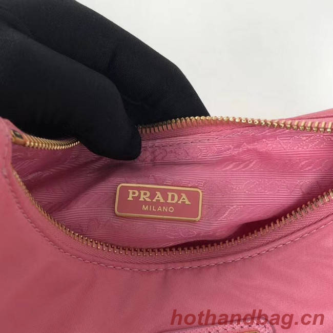 Prada Re-Edition nylon shoulder bag 1BH204 rose