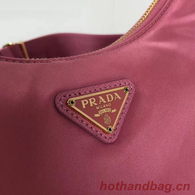 Prada Re-Edition nylon shoulder bag 1BH204 rose