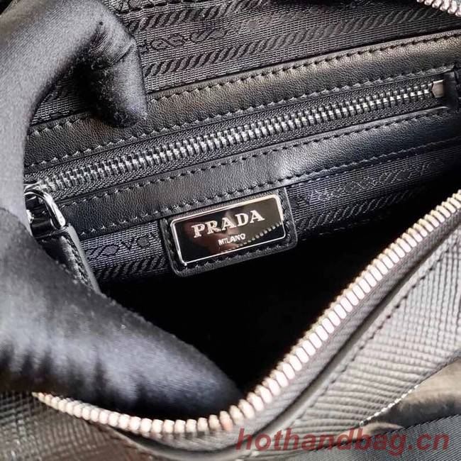 Prada Saffiano leather shoulder bag 2VD038 black