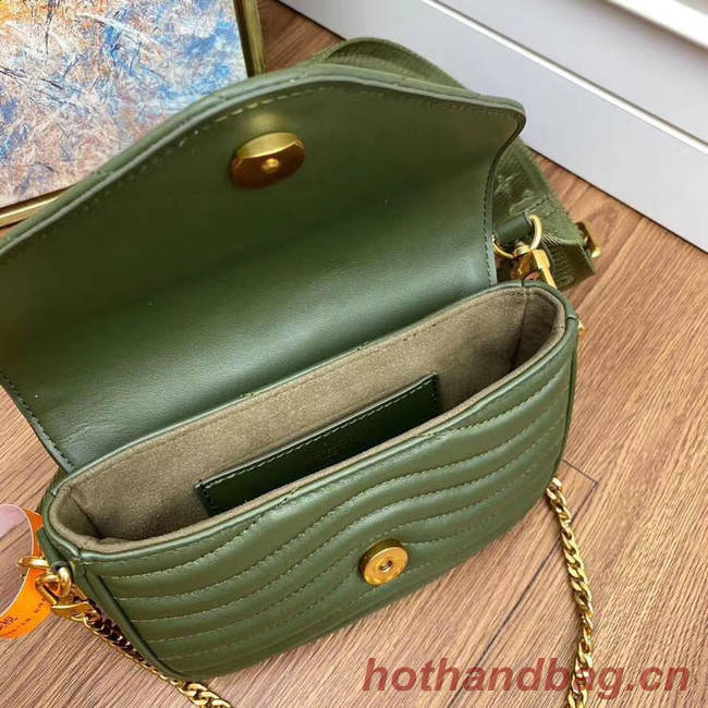 Louis Vuitton Original NEW WAVE MULTI-POCHETTE M56461 green