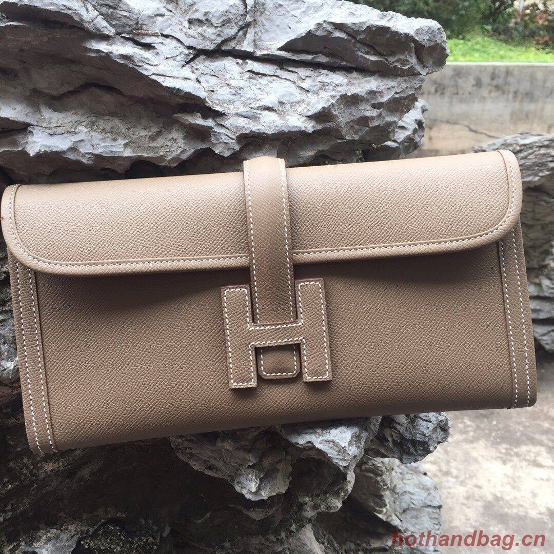 Hermes Original Leather Clutch Handle Bag H88066