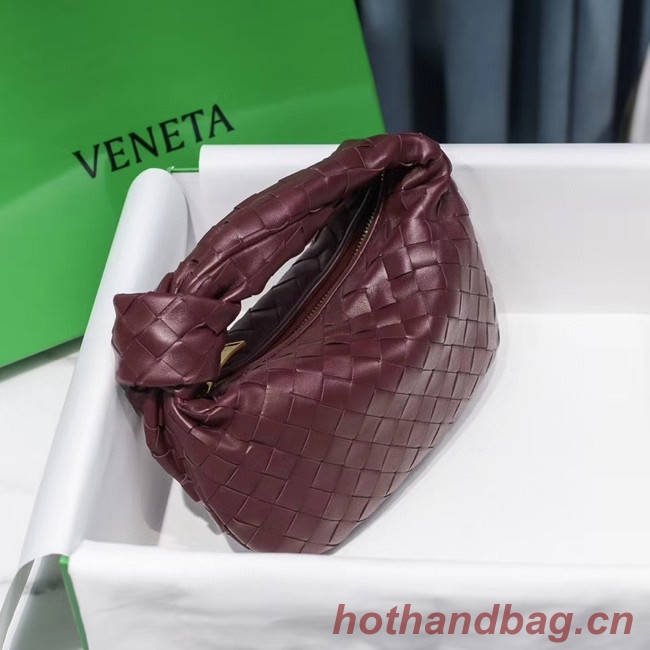 Bottega Veneta MINI BV JODIE 609409 Wine