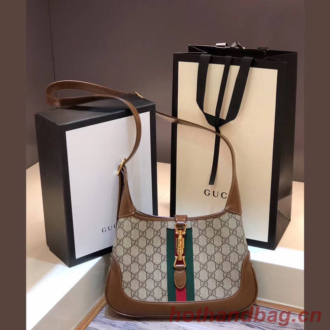 Gucci Jackie 1961 small hobo bag 636706 brown