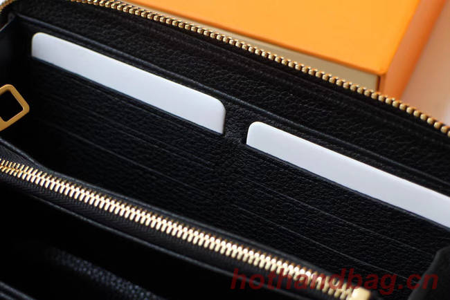 Louis Vuitton Original ZIPPY wallet M69698 black