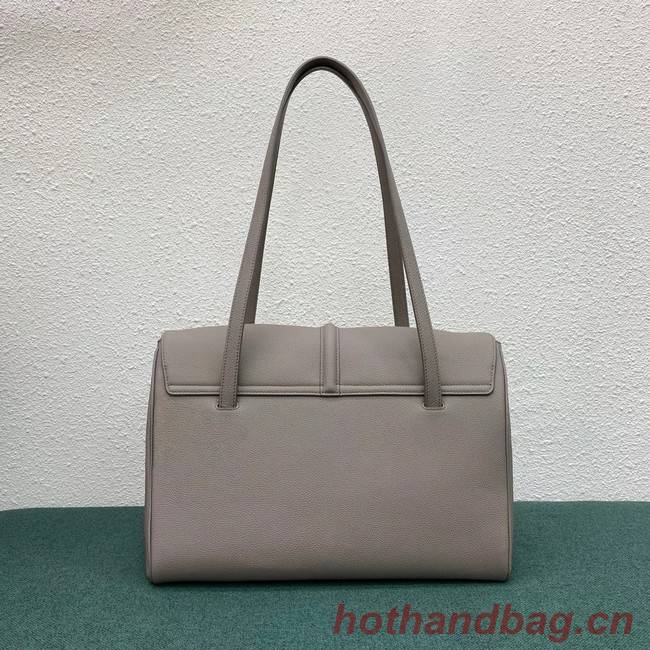 Celine LARGE SOFT 16 BAG IN SUPPLE GRAINED CALFSKIN 194043 GREY