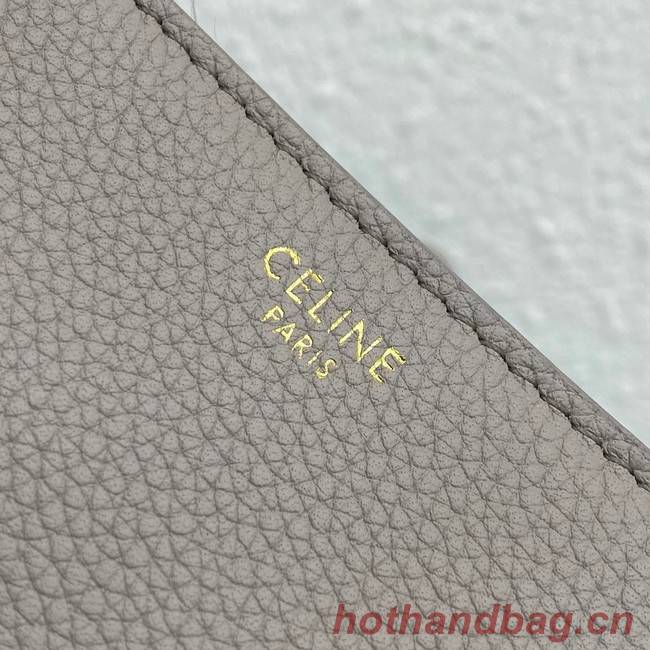 Celine LARGE SOFT 16 BAG IN SUPPLE GRAINED CALFSKIN 194043 GREY