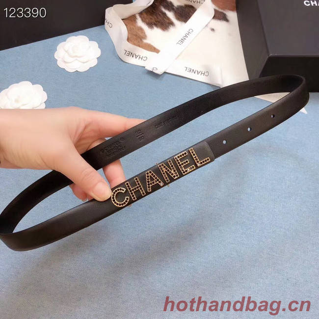 Chanel Original Calf Leather 3606 black