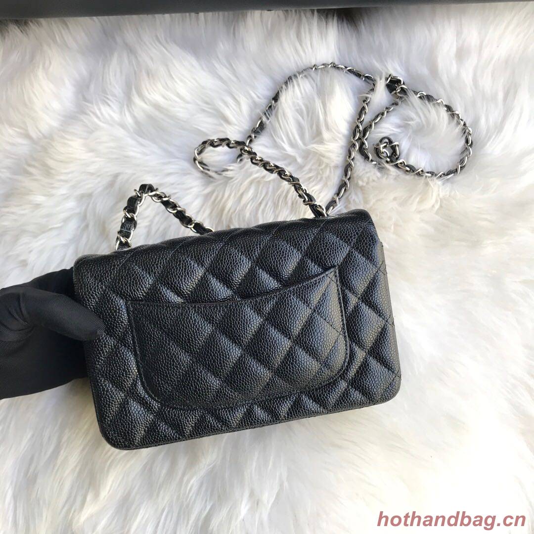 Chanel Original Lather Flap Bag 1116 black