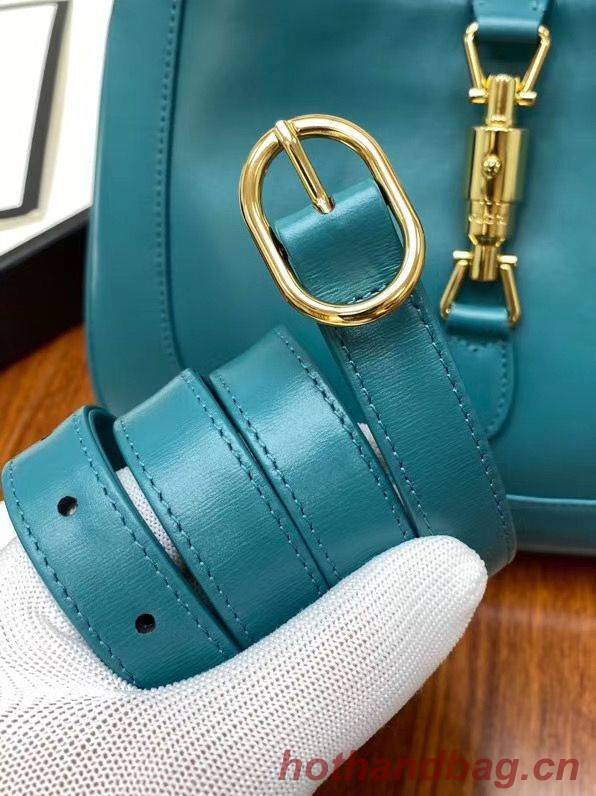 Gucci Jackie 1961 small hobo bag 636709 Turquoise