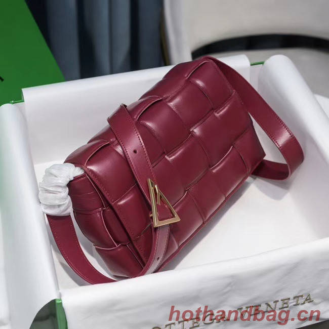 Bottega Veneta PADDED CASSETTE BAG 591970 Burgundy