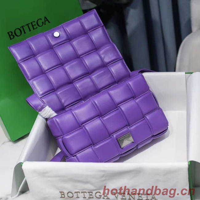 Bottega Veneta PADDED CASSETTE BAG 591970 Purple