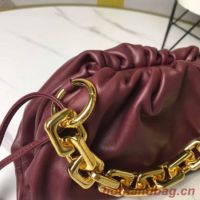 Bottega Veneta THE MINI CHAIN POUCH 620229 Burgundy