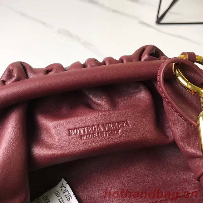 Bottega Veneta THE MINI CHAIN POUCH 620229 Burgundy